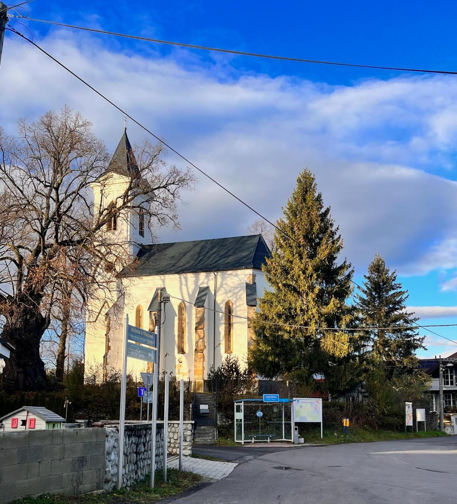 ホテル Vila Morava Liptovský Mikuláš エクステリア 写真